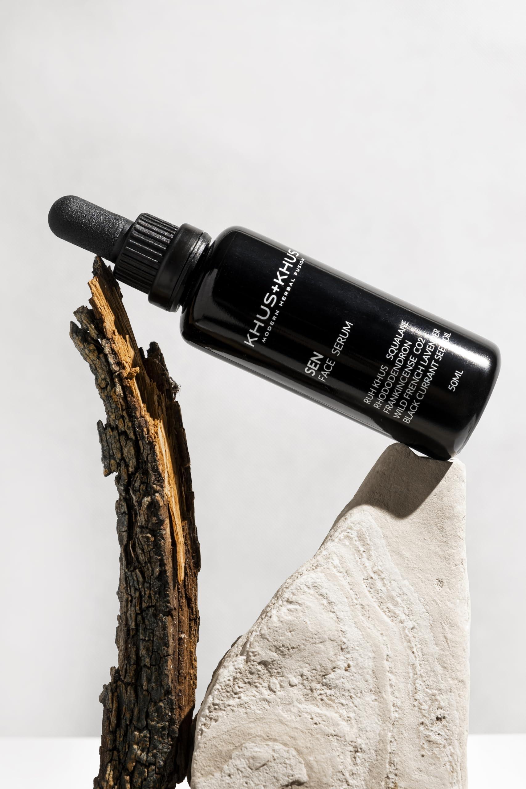 KHUS+KHUS MODERN HERBAL FUSION KHUS+KHUS SEN face serum - Facial Oil, Acne Fighting, Hydrating Face Serum, Anti-Aging