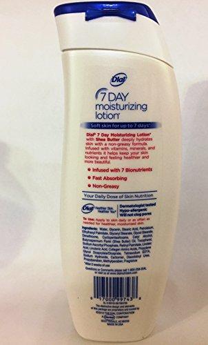 Dial Dial 7 Day Moisturizing lotion Extra Dry Skin with Shea Butter and 7 Bionutrients 12 fl oz