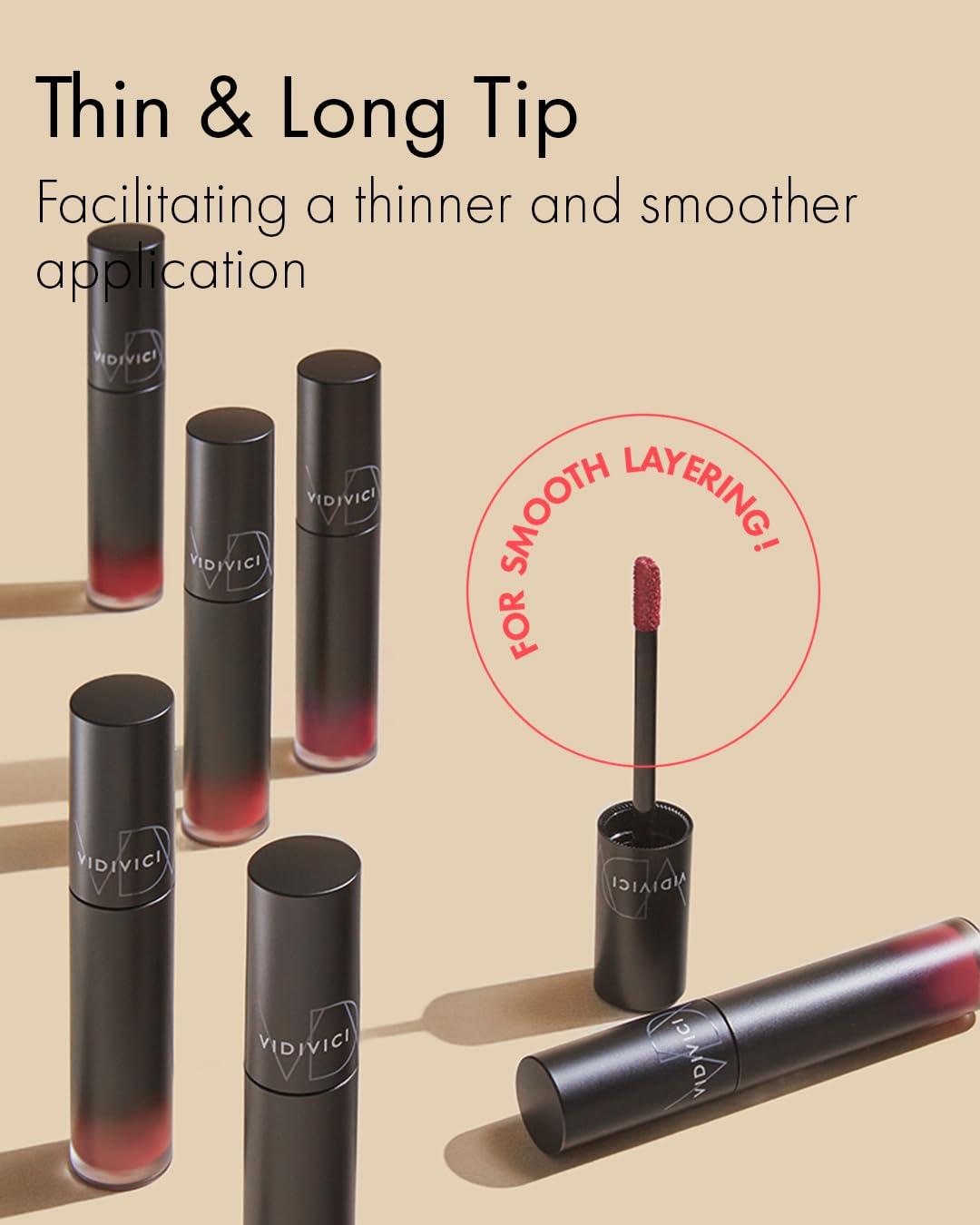 VIDIVICI VIDIVICI Millennial Velvet Lip Tint(03 ROSY MUSE & 05 RED OVER)