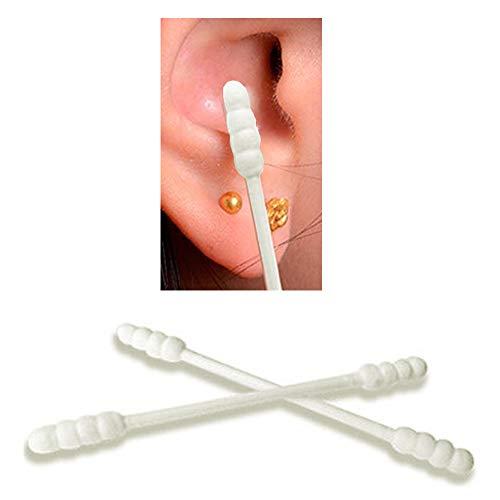 5-Star Generic 300ct Cotton Swabs Double Grooved Tipped Applicator Q Tip Safety Ear Wax Remover,White