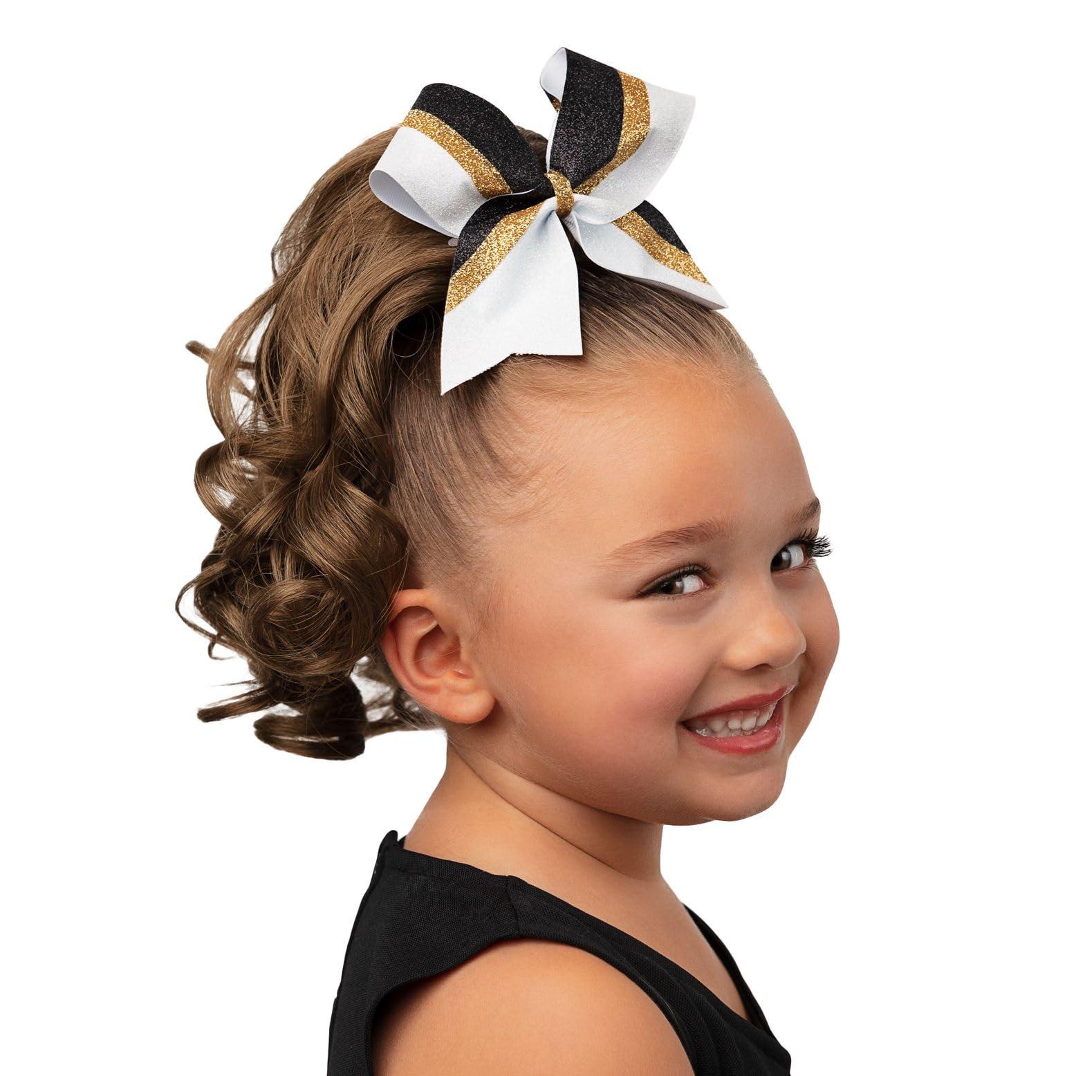 Girly Curls Girly Curls Cheerleader Hairpiece for Young Girls 13\" Curly Cheer Hairpiece (Auburn)
