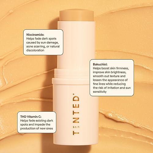 Live Tinted Live Tinted Superhue Hyperpigmentation Serum Stick - Balm-to-Serum Stick For Face & Body - Skin Care with Niacinamide & Vitamin C, Facial Serum Stick for Dark Spots, 0.35 oz