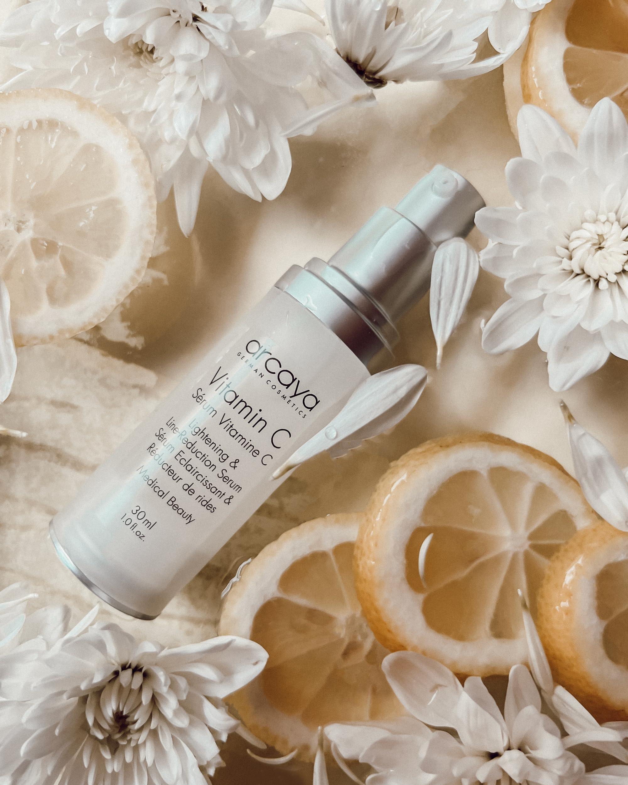 arcaya Anti-Ageing Serum with Vitamin C | for Pigment Spots, Unevenness and Wrinkles