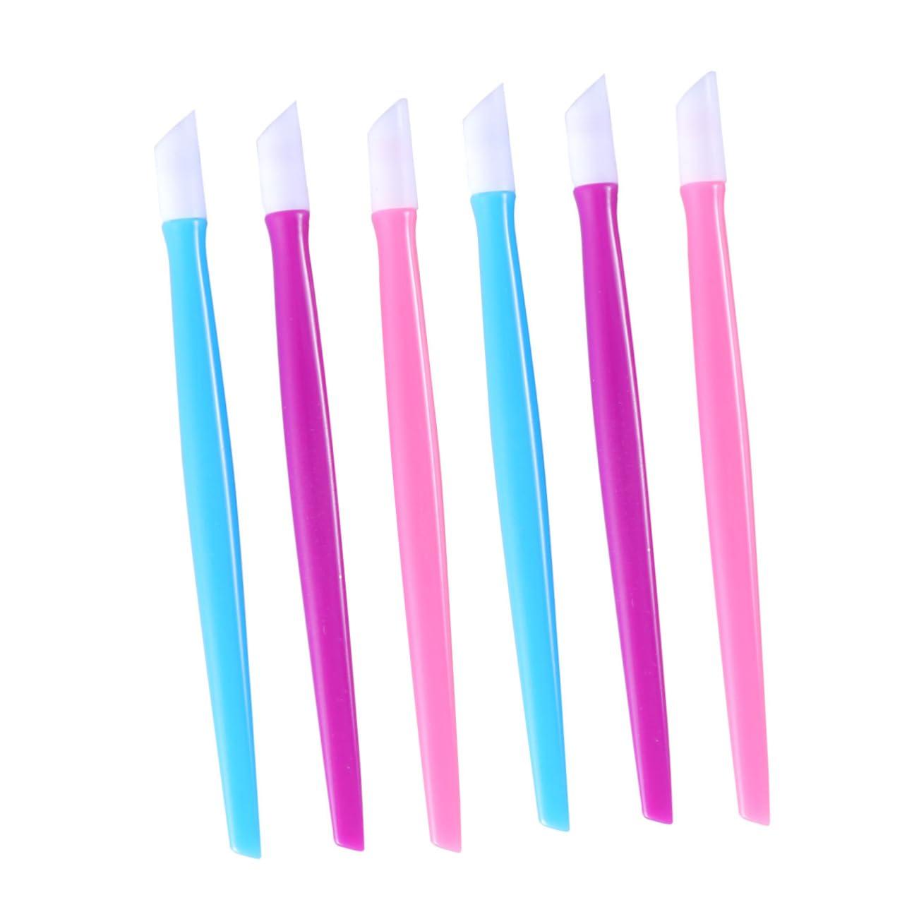 minkissy minkissy Sets Nail Art Tools Set Cuticle Pusher Cleaning Stick Pushers Nail Polishers Manicure Essentials Pcs