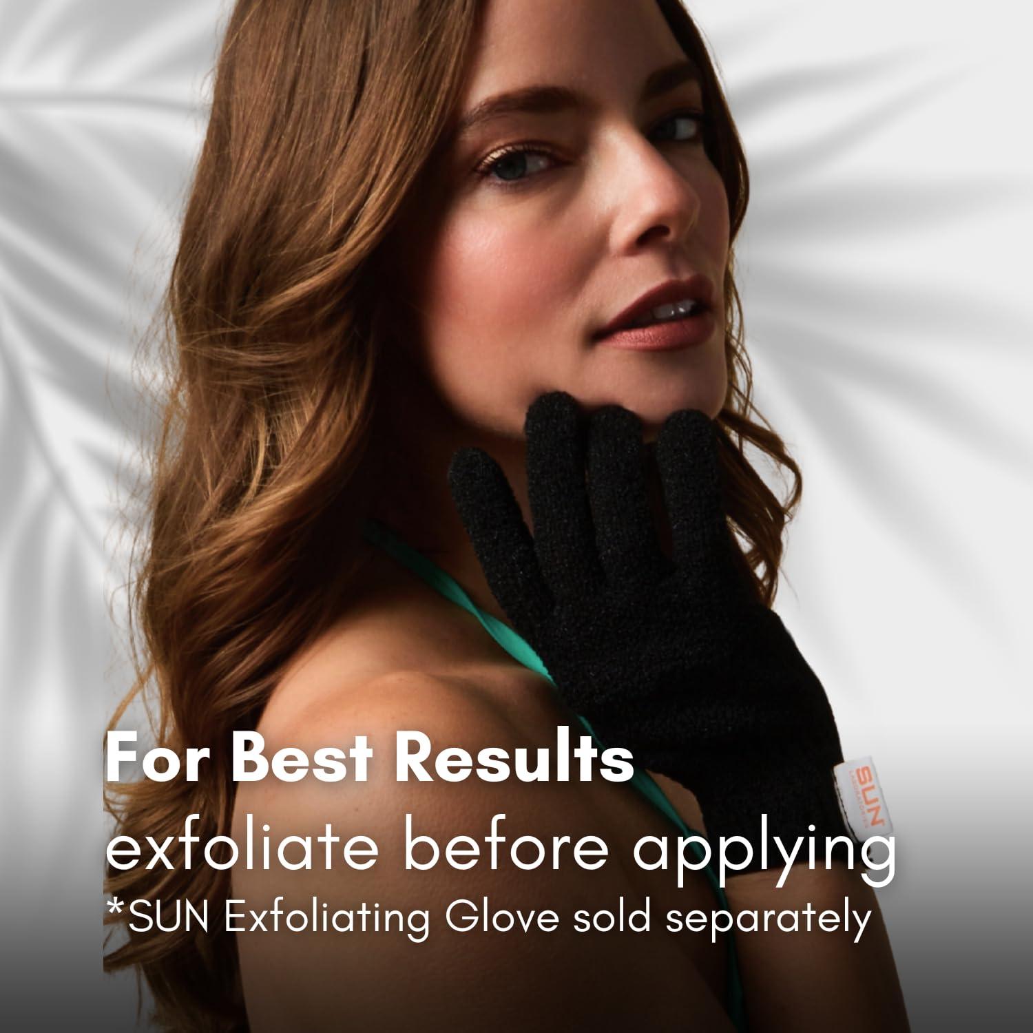 Sun Laboratories by Giesee Sun Laboratories By Giesee Ultra Dark Sunless Tanning Lotion 8 oz - Premium Tanning Lotion for Instant Glow, Organic Self Tanner, Perfect for Body, Face, and Leg Bronzing