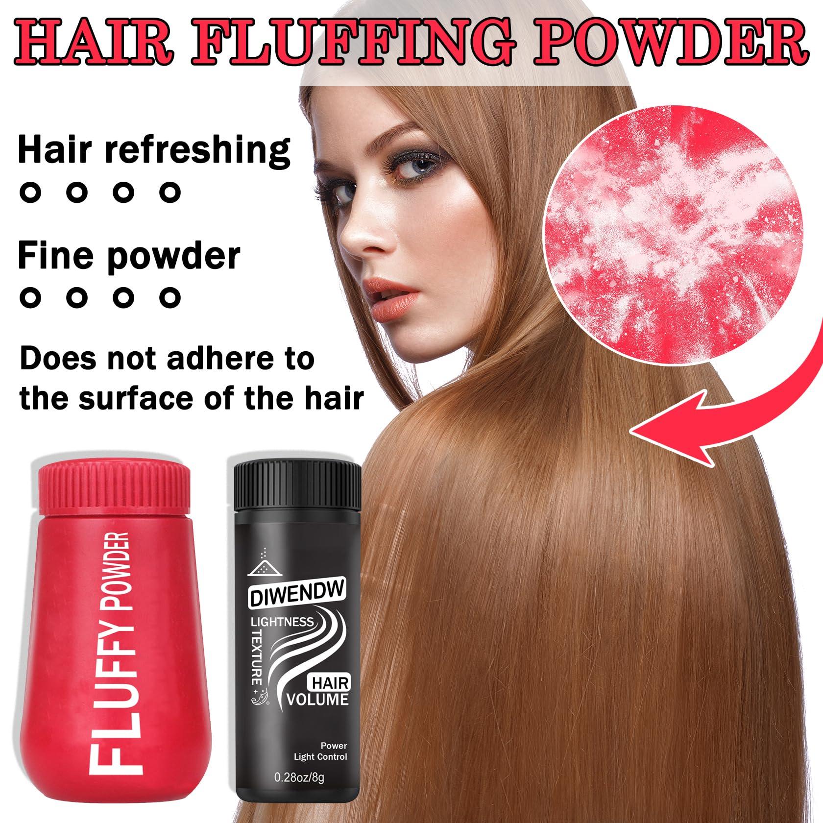 DWDiWen DWDiWen Hair Styling Powder Set,2PCS Hair Volume Powder for Fluffy & Matte Hair,Refreshing Strong Hold Soft Hair Texture Powder for Men & Women,Long Lasting,Non-greasy