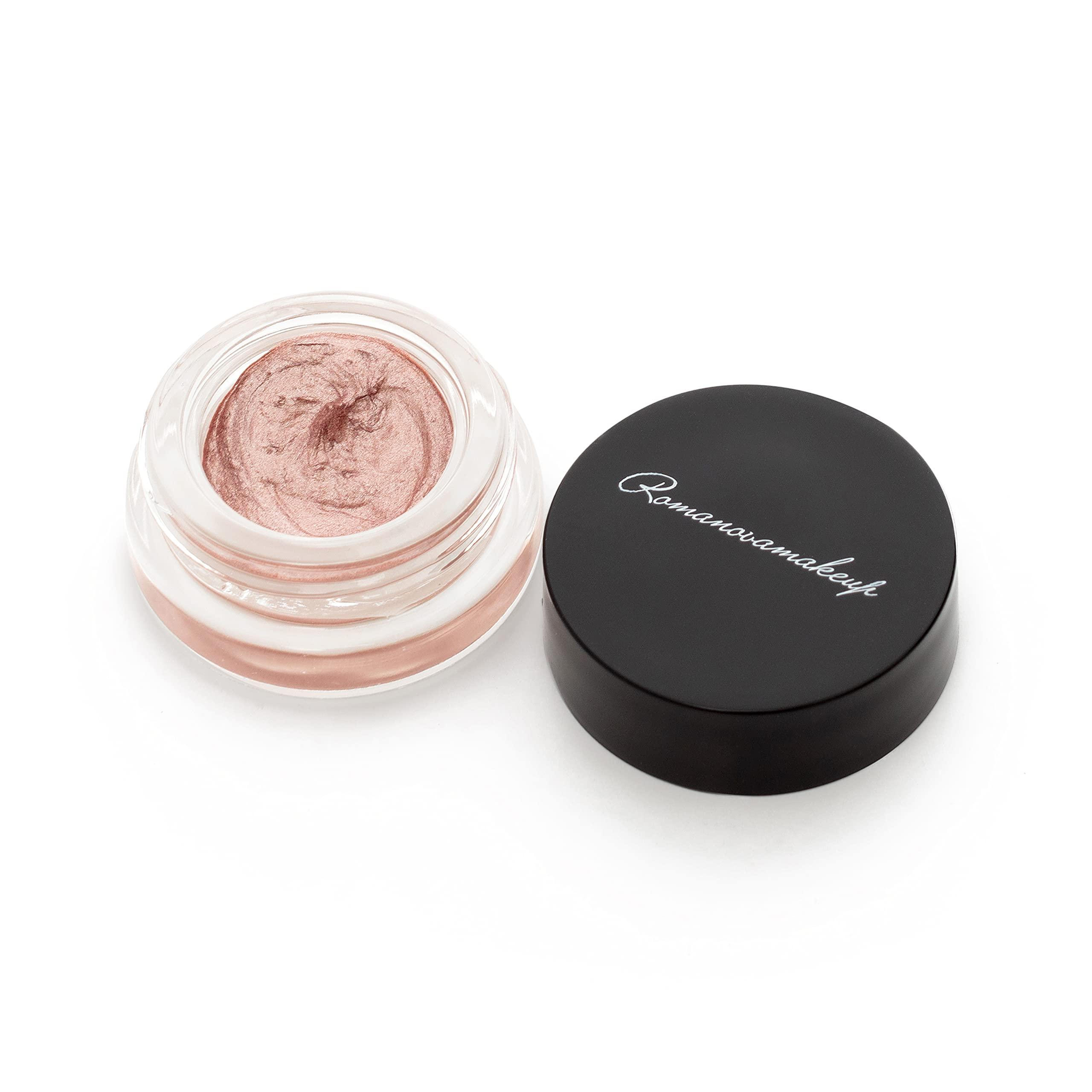 Romanovamakeup Romanovamakeup Sexy Eyeshadow Cream PINK ORCHID. Shiny Metallic Finish, Long Lasting Gel Like Formula, Luxurious Pink Shade, Smudge and Crease-proof, Soft Texture Eye Gloss for Girls, Women.