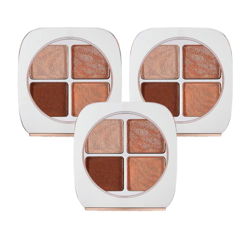 FLOWER BEAUTY FLOWER BEAUTY Petal Play Shadow Quad Eyeshadow Palette - Gilded Lily (Pack of 3)