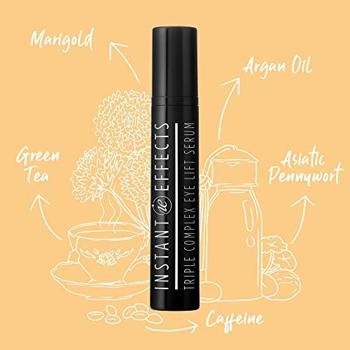 My Instant Effects My Instant Effects Triple Complex Eye Lift Serum - Anti Aging Under Eye Serum - Smoothing And Moisturizing - Diminishes Dark Circles, Puffiness - Brightening, Deeply Nourishing Treatment - 0.27 Oz