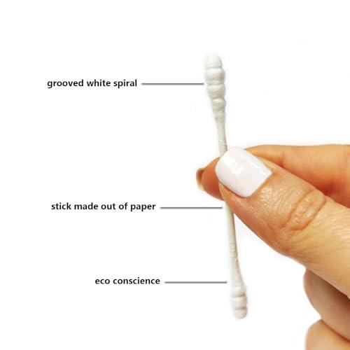 5-Star Generic 300ct Cotton Swabs Double Grooved Tipped Applicator Q Tip Safety Ear Wax Remover,White