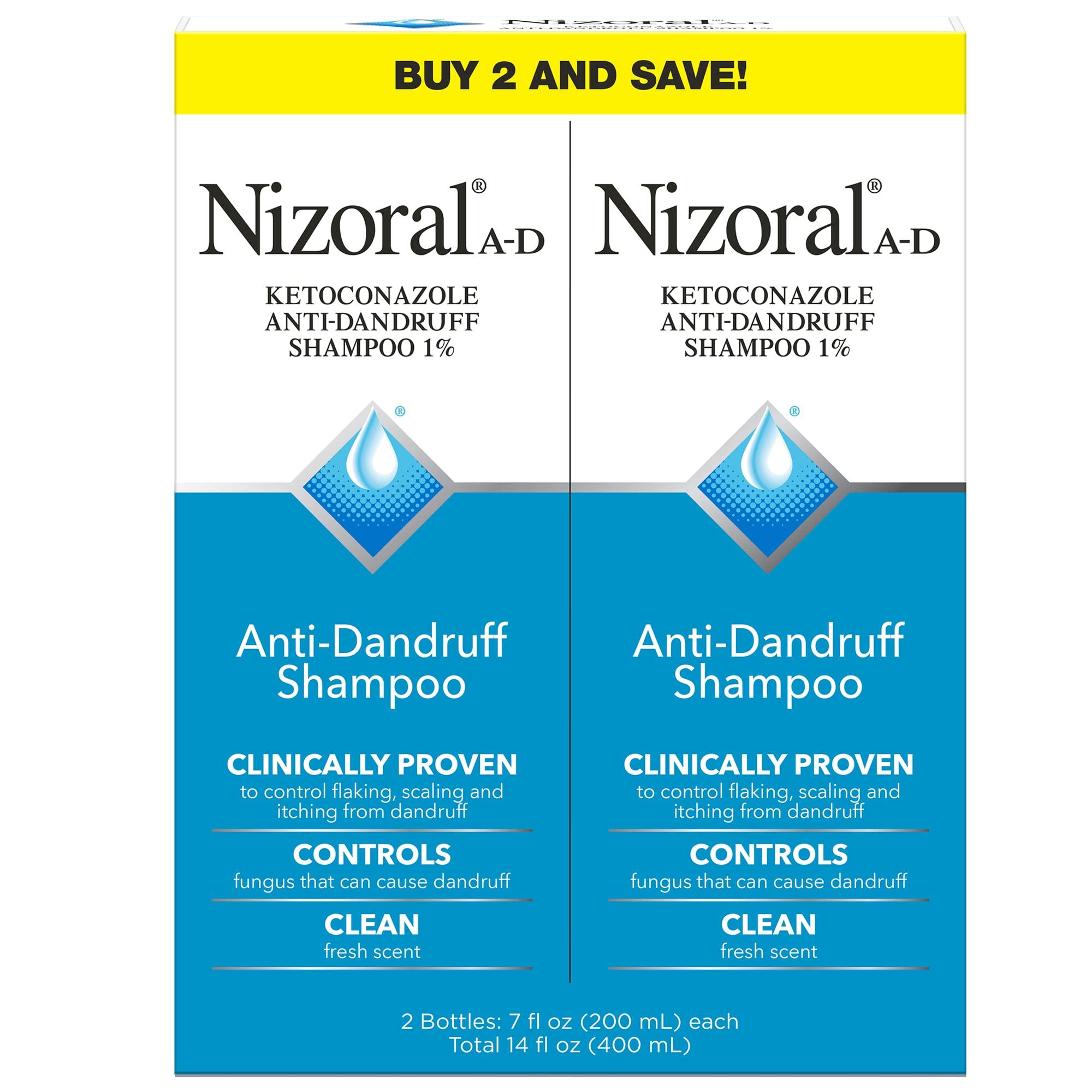 Nizoral Nizoral Anti-Dandruff Shampoo Fresh Scent 14 Fl Oz (7 Oz. each, Pack of 2)
