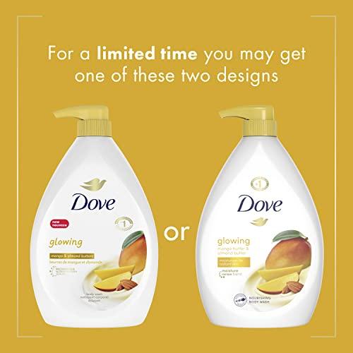 Dove Dove Body Wash to Revitalize and Refresh Skin Mango Butter and Almond Butter Effectively Washes Away Bacteria While Nourishing Your Skin 34 oz 3 Count