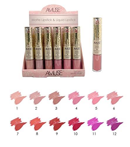 Generic 2 in 1 Matte Lipstick & Liquid Lipstick Duo by Amuse Cosmetics (11)