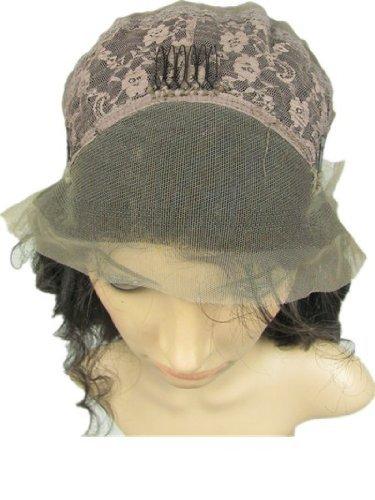 Tanya 14" Loose Body Wave 100% Indian Remy Human Hair Lace Front Wig 1# Jet Black