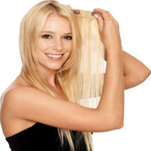 Lord and Cliff LORD & CLIFF SEVEN PIECE STRAIGHT REMY HAIR CLIP IN EXTENSION 20" BLONDE BROWNIE