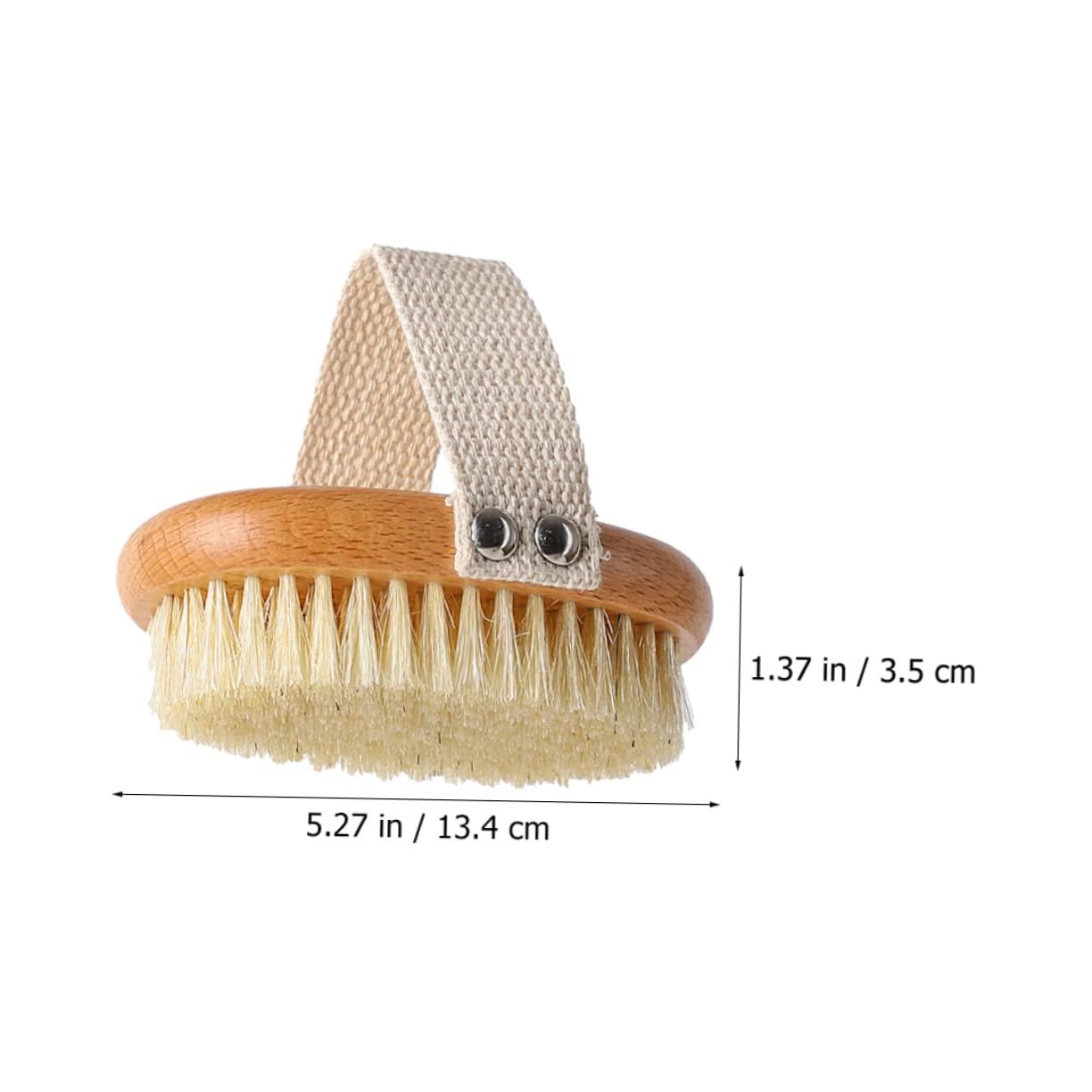 FOMIYES FOMIYES Body Brush for Dead Skin Removal Natural Bristle Wood Shower Brush Bath Exfoliator Brush