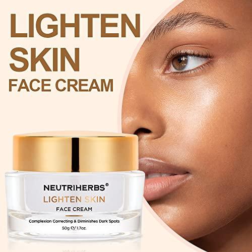 Neutriherbs Neutriherbs Dark Spot Remover Corrector, Skin Lightening Cream, Skin Bleaching for face, underarms, elbows&privates, with Vitamin C, Symwhite 377, Ideal for Face Moisturizer Cream 50g/1.7oz