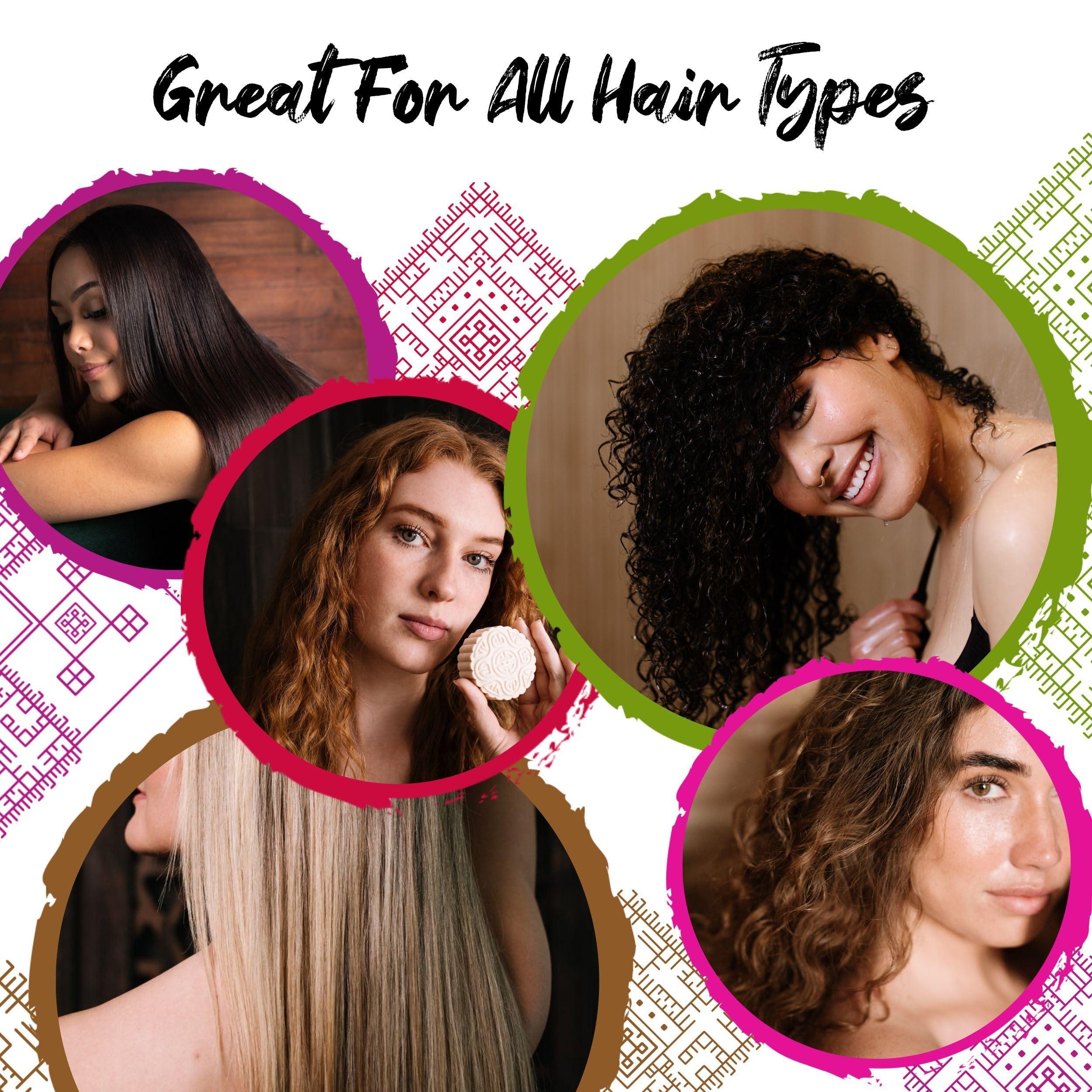 Viori Viori Citrus Yao Shampoo and Conditioner Bar Set Made with Rice Water - Handcrafted Sulfate Free Shampoo and Conditioner