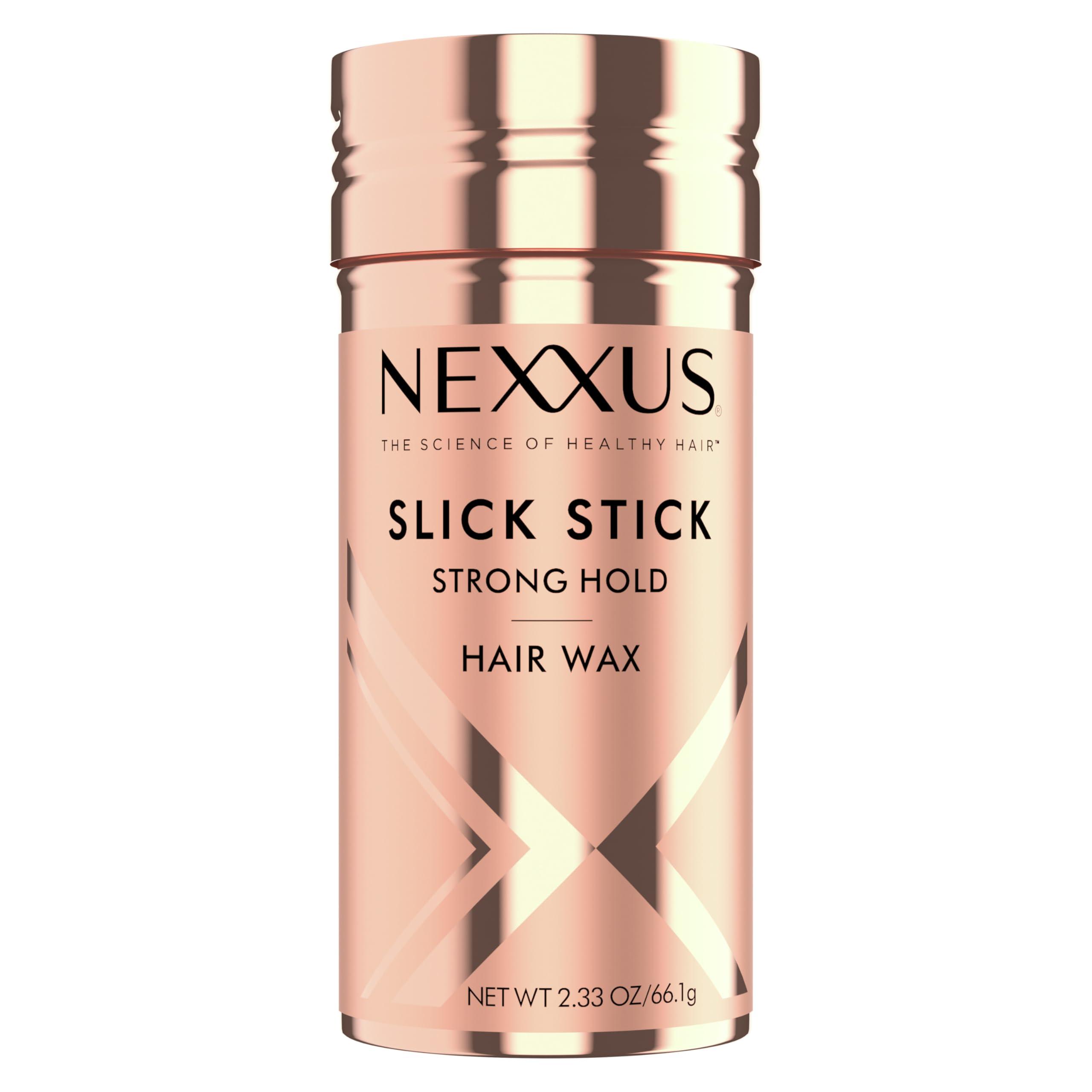 Nexxus Nexxus Strong Hold Hair Wax 2.33 oz & Thermal Shield Spray Prep & Protect 6 oz Bundle