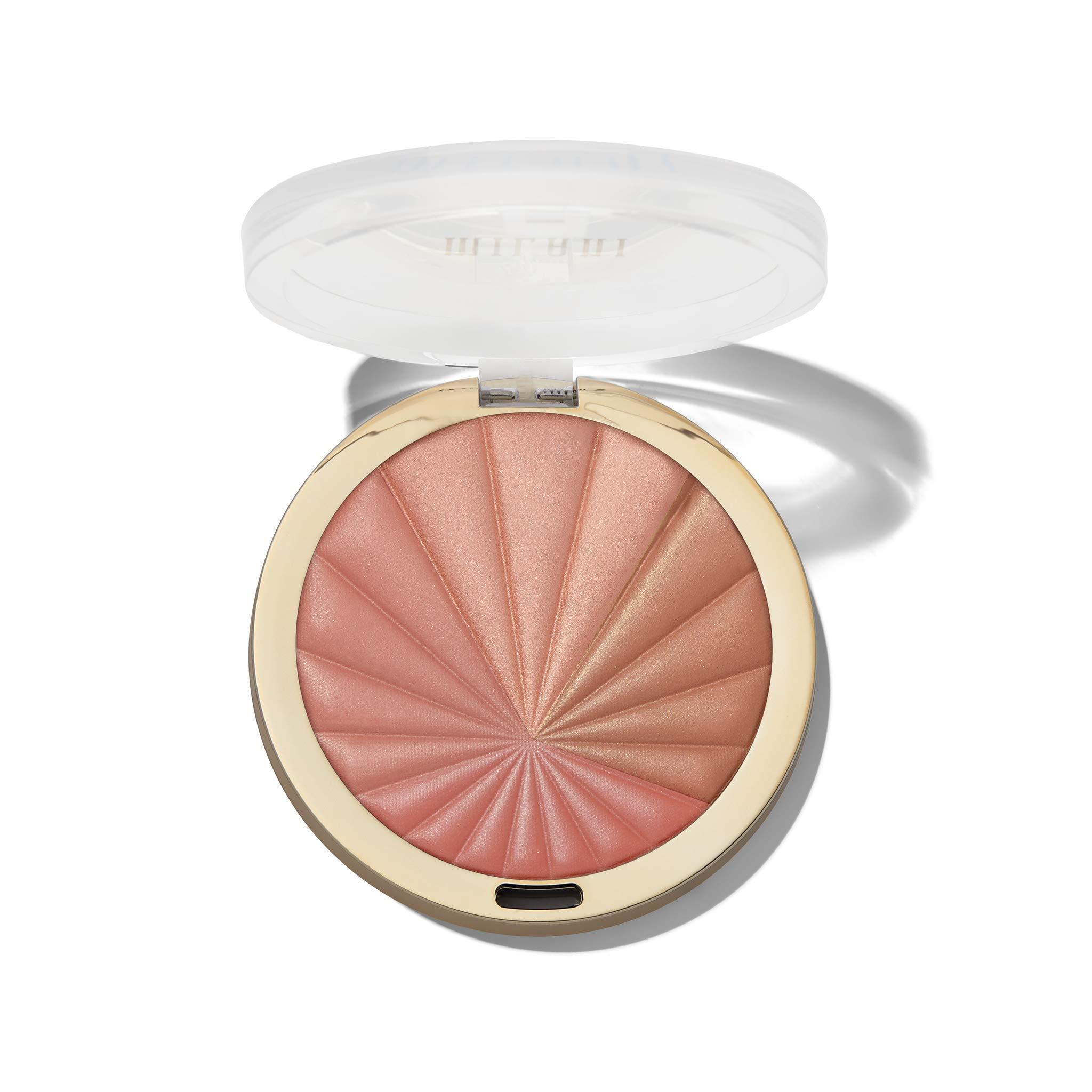 Milani Milani Color Harmony Blush Palette - Berry Rays (0.3 Ounce) Vegan, Cruelty-Free Powder Blush Compact - Shape, Contour & Highlight Face with 4 Matte Shades