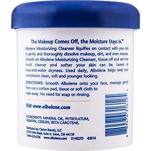 DSE DSE Albolene Moisturizing Cleanser, Unscented, 12 Fluid Ounce