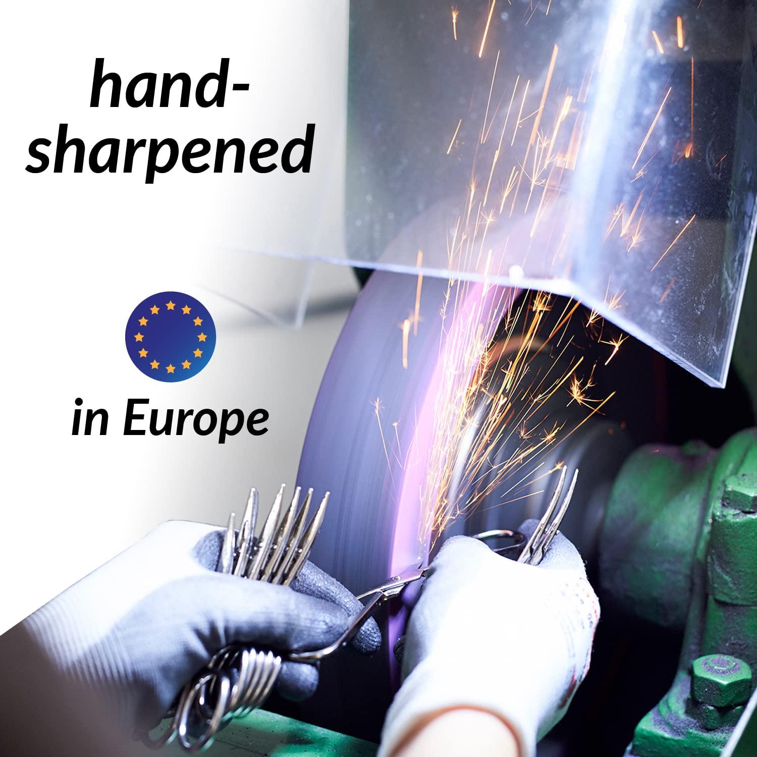 marQus marQus manicure set 4-piece travel set with file from Solingen nail care set nail scissors set and nail set