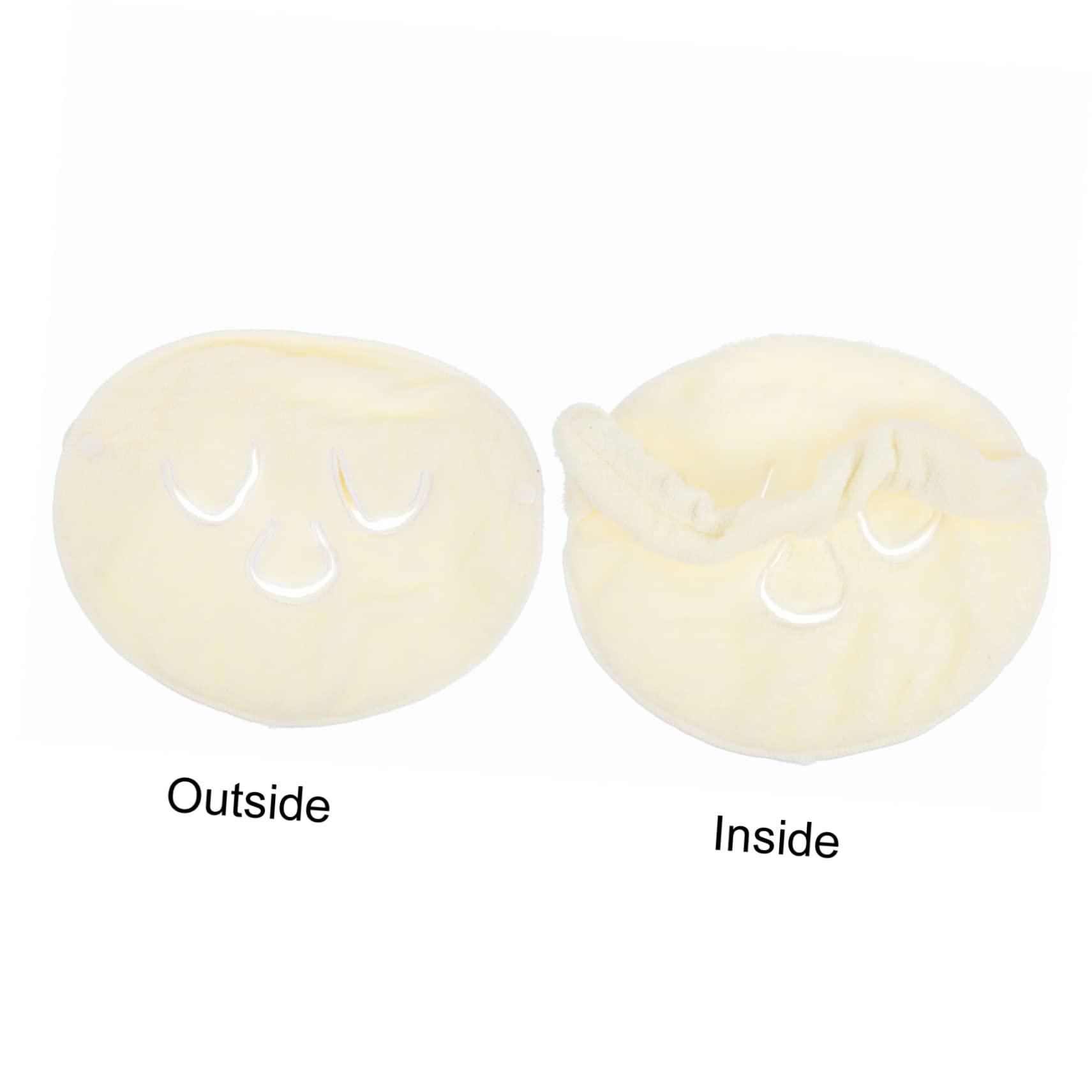 Healeved Healeved 1 PC Mask Towel Women Polyester Towel Reusable Facial Whitening Facial Towel Anti Aging Eye Patches Spa Towel Eye Cheek Stick Pad Face Patches Skincare Hot and Cold Steamer Women's