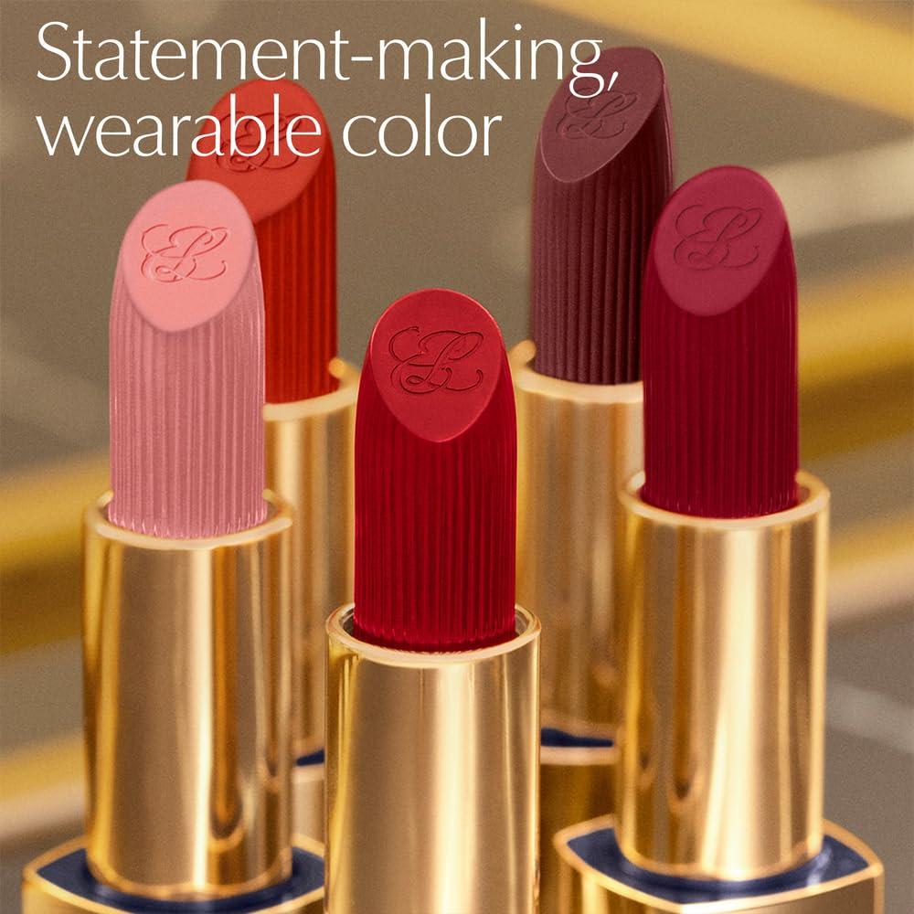Este Lauder Este Lauder Pure Color Long-Lasting Matte Lipstick with Matte Finish | Plumping & Nourishing, 690 Don\'t Stop