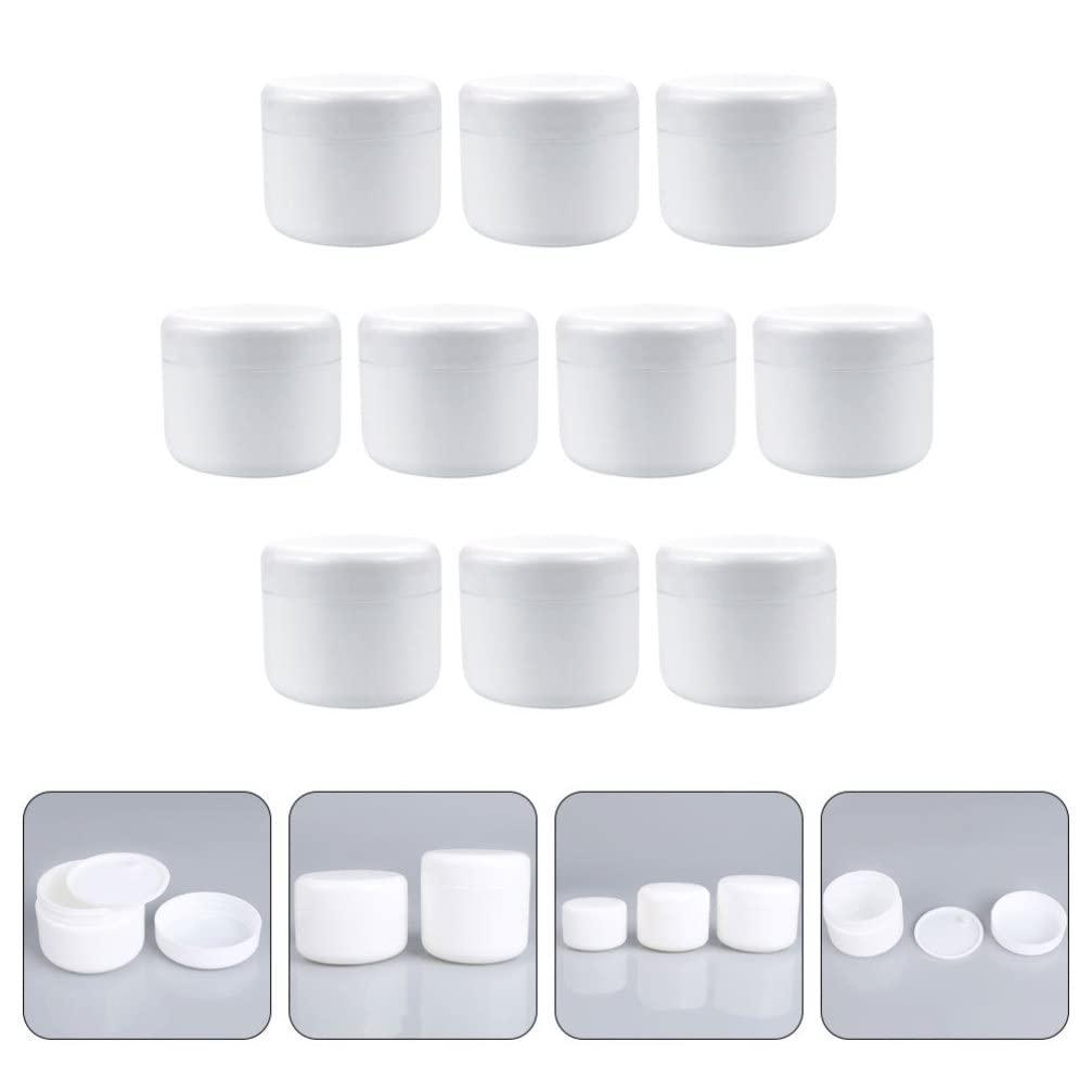 Beaupretty 10pcs Boxes Cream Bottles Cosmetic Sub Boxes Empty Sub Bottles Refillable Cream Boxes Empty Cosmetic Boxes Cream Packing Boxes Travel Cream Boxes Cosmetic Sample Containers