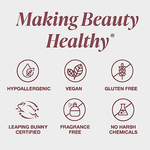 Mineral Fusion Mineral Fusion Pressed Powder Foundation, Deep 3 - Tan/Deep Skin w/Golden Undertones, Age Defying Foundation Makeup with Matte Finish, Talc Free Face Powder, Hypoallergenic, Cruelty-Free, 0.32 Oz