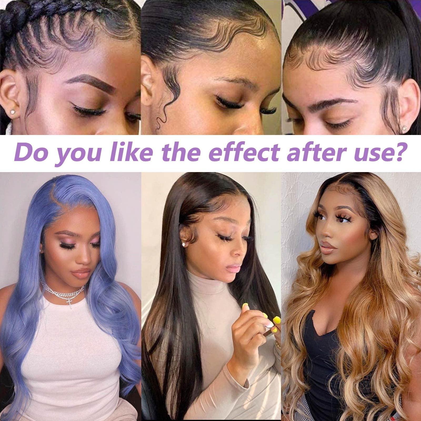 XTREND XTREND Satin Edge Laying Scarf Wrap Headband edge Laying Scarf for lace Wigs Non-slip Hair Wrap Satin Wig Grip For Wig