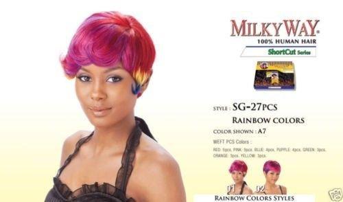 MilkyWay Milky Way Human Hair Weave Short Cut Series SG_27Pcs 4