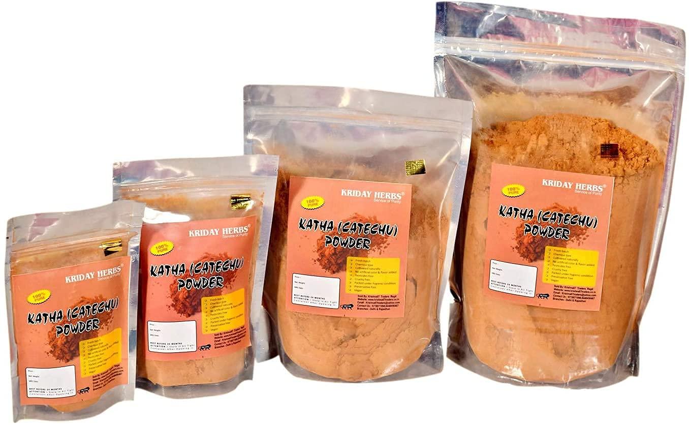 Admart Admart Pure and 100% Natural Katha Powder for Pan, Acacia Catechu for Hair Care, 99 gm