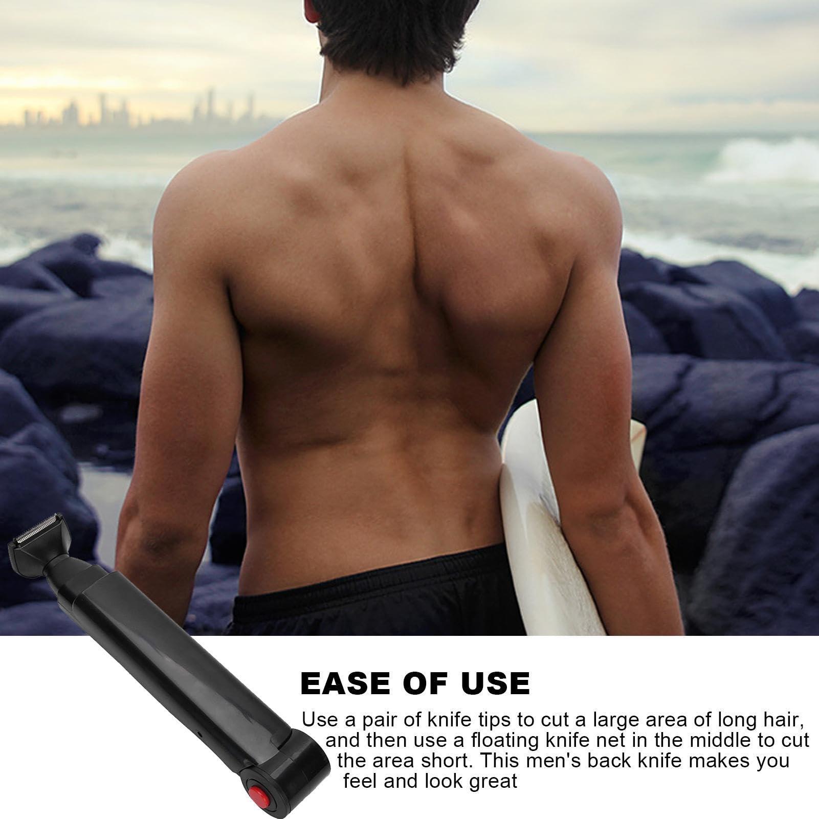 Generic Generic Back Body Electric Shaver - Full Body Leg Hair Removal, Back Hair Body Removal Tools | Body Shaving Groomer Electric Back Hair Shaver, Back Shaver Body Grooming Trimmers for Men and Women