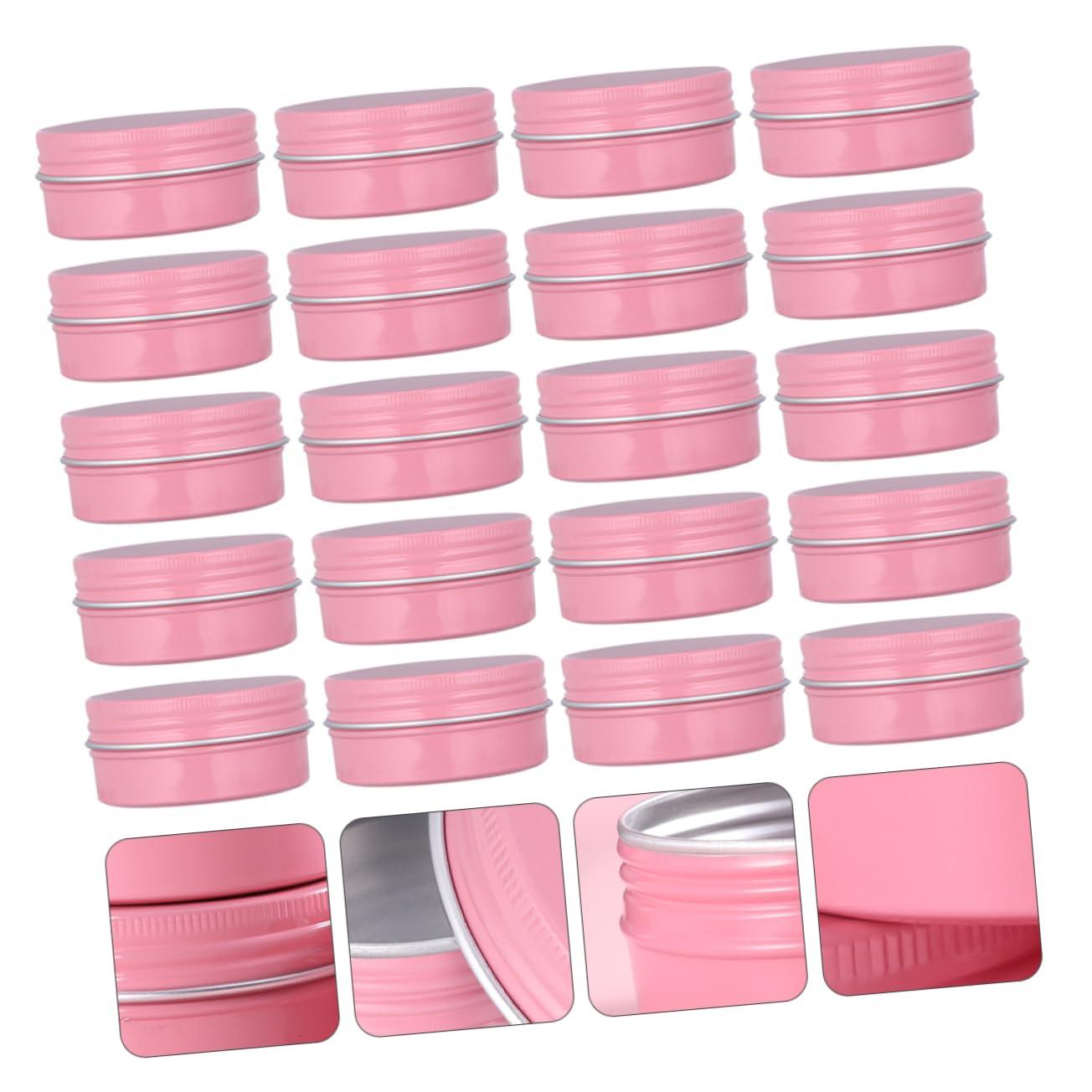 NOLITOY NOLITOY 20Pcs 50ml Makeup Cream Pots Travel Cosmetic Containers for Lotion and Sample Cream Versatile Jars for Jewelry and Earrings Storage