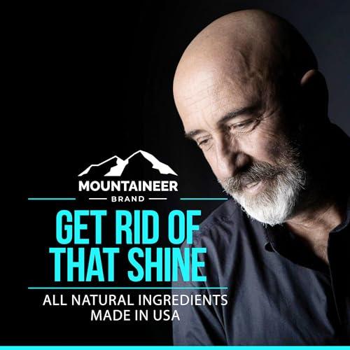 Mountaineer Brand, 100% Natural Always Mountaineer Brand Bald Head Care Gifts For Bald Men | All Natural 3 Step Daily Skin Care for Healthy Scalp & Face | Exfoliate Scrub | Cleanse Wash | Shine Away PH Balance