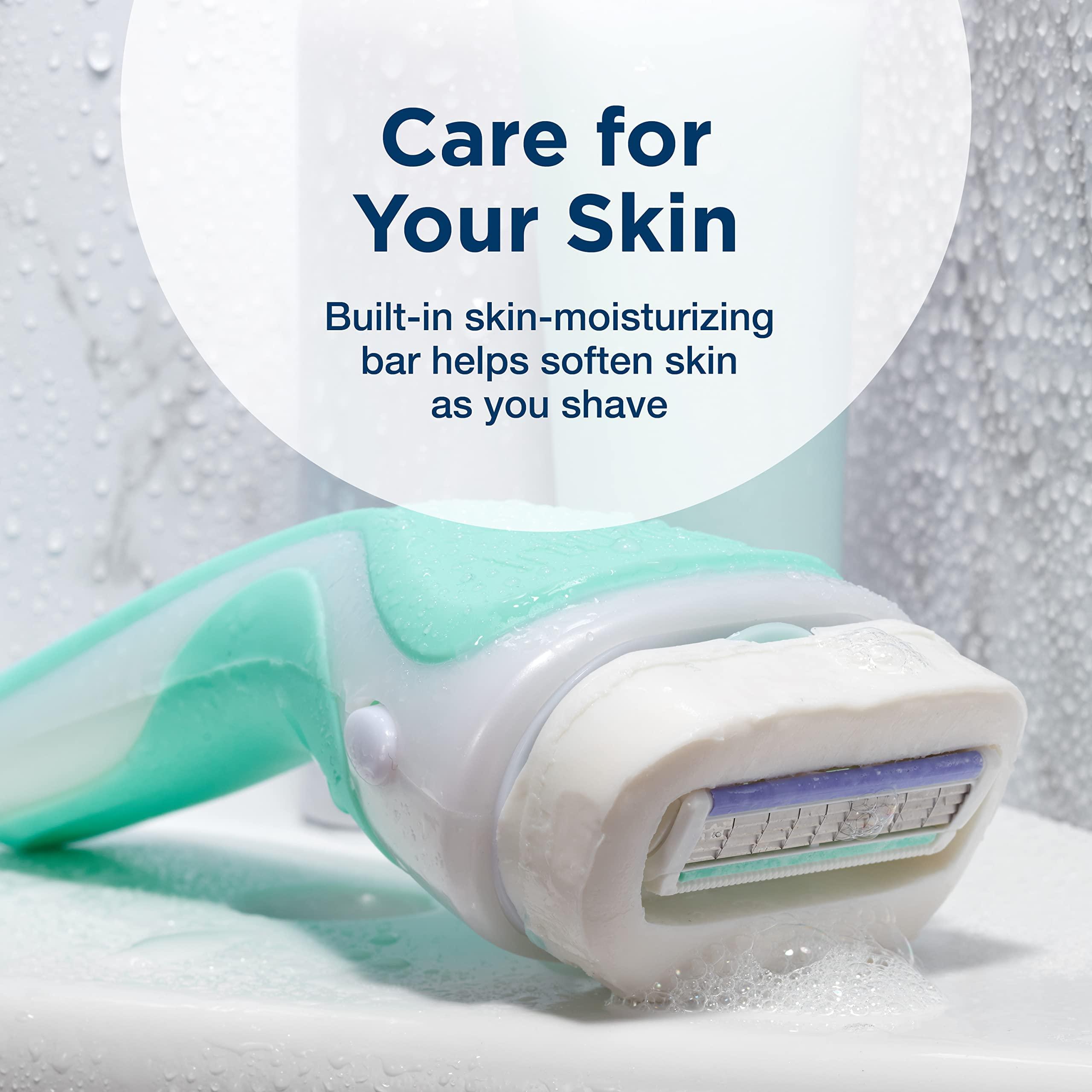INTUITION Schick Intuition Razors Bundle - Refills with Cocoa Butter & Sensitive Skin Razor