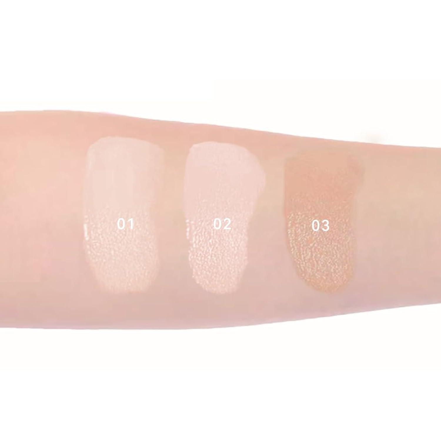 Rosearc Aztk Concealer Pen, AZTK Makeup Facial Highlighter, Liquid Concealer With Sponge Head, Stay Long Lasting Moisturizing (01#+03#)