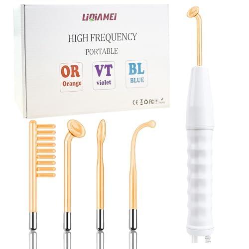 LiQiAMEi High F Rrequency Facial Wand for Face Care, Multi-Function Face Device Machine