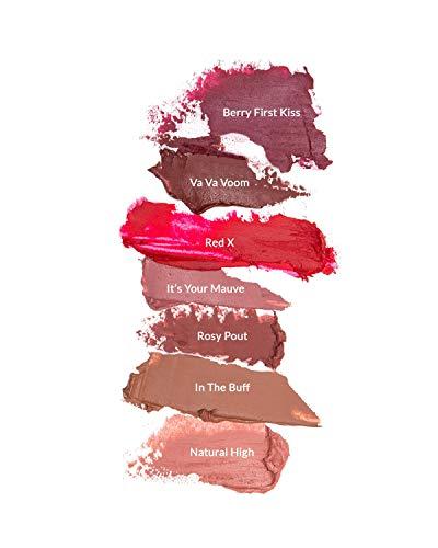 Vasanti Cosmetics VASANTI Matte Crush Lipstick Pencil - Soft, Waterproof, Smooth, Velvety, Natural, Vegan-Friendly (Blushing - Natural Pink)