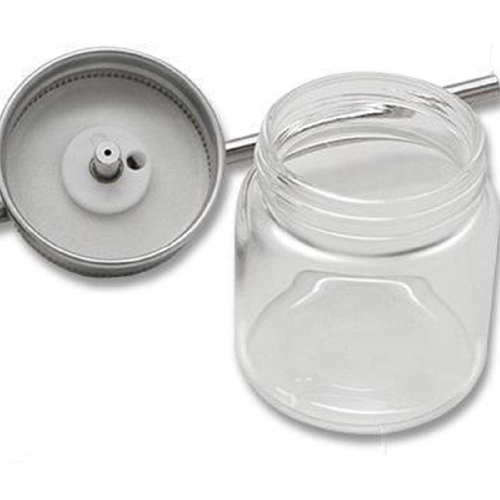 Jojomis Jojomis Pack of 2 Aluminum Caps Talc Powder Blower Puffer Barbers Talcum Dispenser Bottle