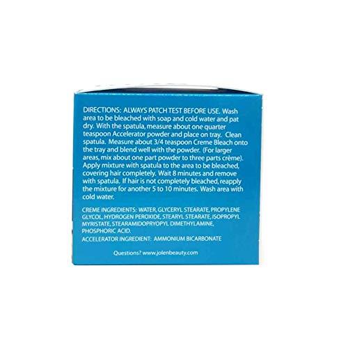 Jolen Jolen 4 Ounce Creme Bleach Regular Lightens Excess Dark Hair (118ml)