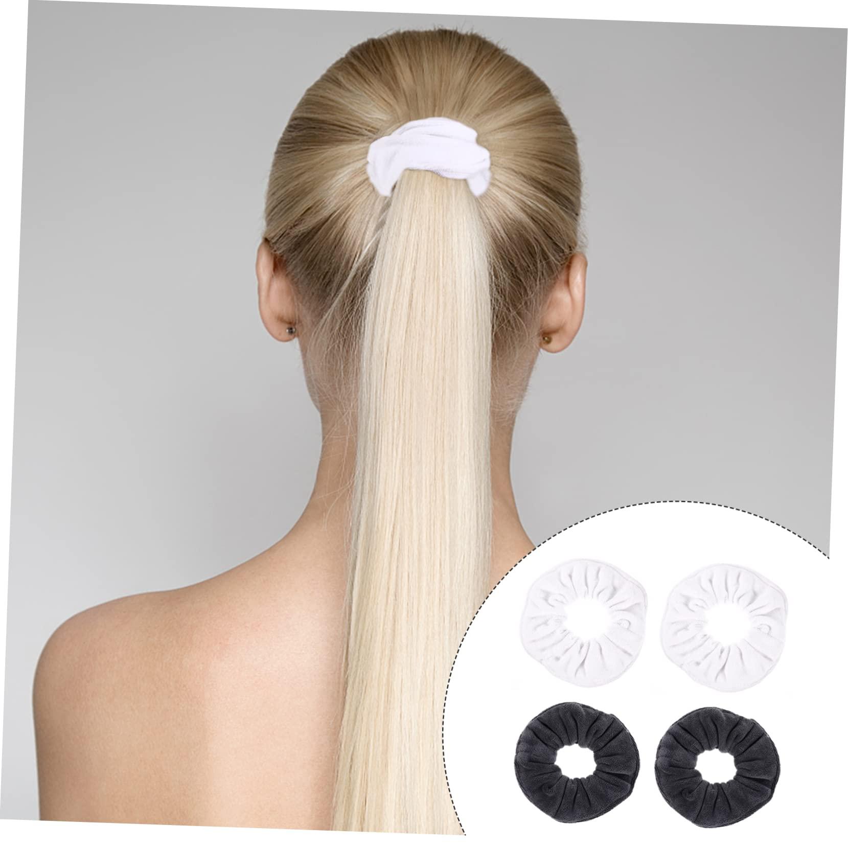 minkissy minkissy Wet Hair Ties Absorbent Hair Bands Moderate Tightness for Women's Hair Styling