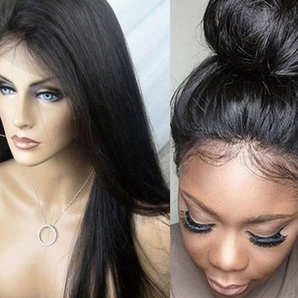 Lurrose Lurrose Black Hair Extensions Bands Brown Hair Extension Tape in Hair Extensions Human Hair Brown Duct Tape Hair Extension Straight Electric Straight Hair Clip Seamless Hair Curly