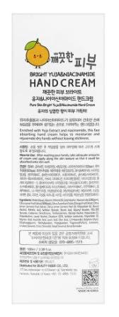 Generic Esfolio - Bright Yuja & Niacinamide Hand Cream - Korean Cute Fun K Beauty - Care For Skin - Fruit Scent Hand Lotion - 100ml/3.38 fl. oz.