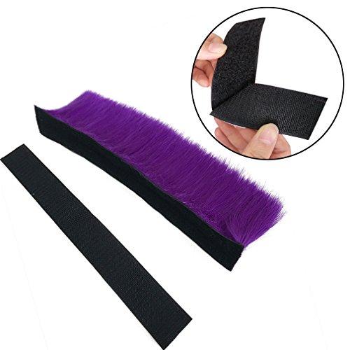 Namecute Namecute Skinhead Wig Purple Helmet Mohawk Wig Costumes Hairpiece