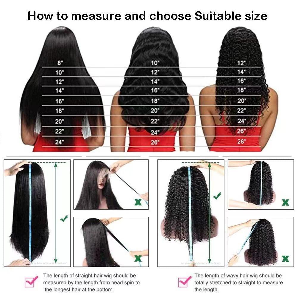 Lantianlvye 18 Inches Ombre Brown Body Wave Lace Front Wigs Highlight #27/30 Human Hair Pre Plucked Glueless Wig 150% Density 13x4 HD Transparent Frontal Wigs Lace Front Wigs for Black Women