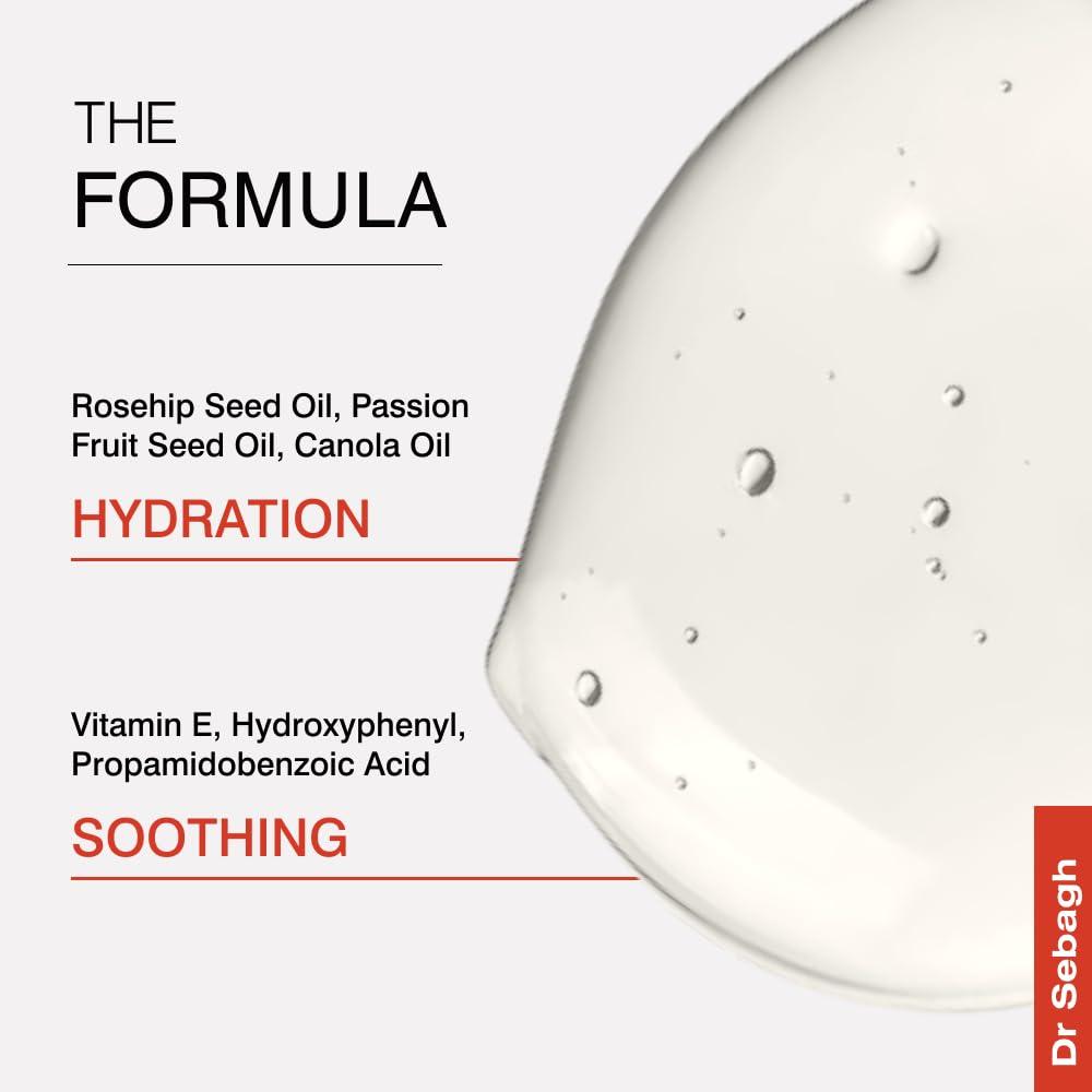 Dr Sebagh Dr Sebagh - Rose de Vie Serum - Soothing & Anti-Aging Serum with Organic Oils & Antioxidants to Hydrate, Calm, and Protect Dry, Mature and Sensitive Skin, Non-Comedogenic, Box Included(1 fl oz.)