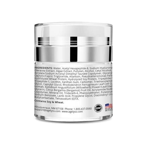 Agelyss Agelyss Neck Firming Cream - With Pepha-Tight and Gatuline Expression - Paraben-Free, Cruelty-Free, Vegan - 1 FL OZ