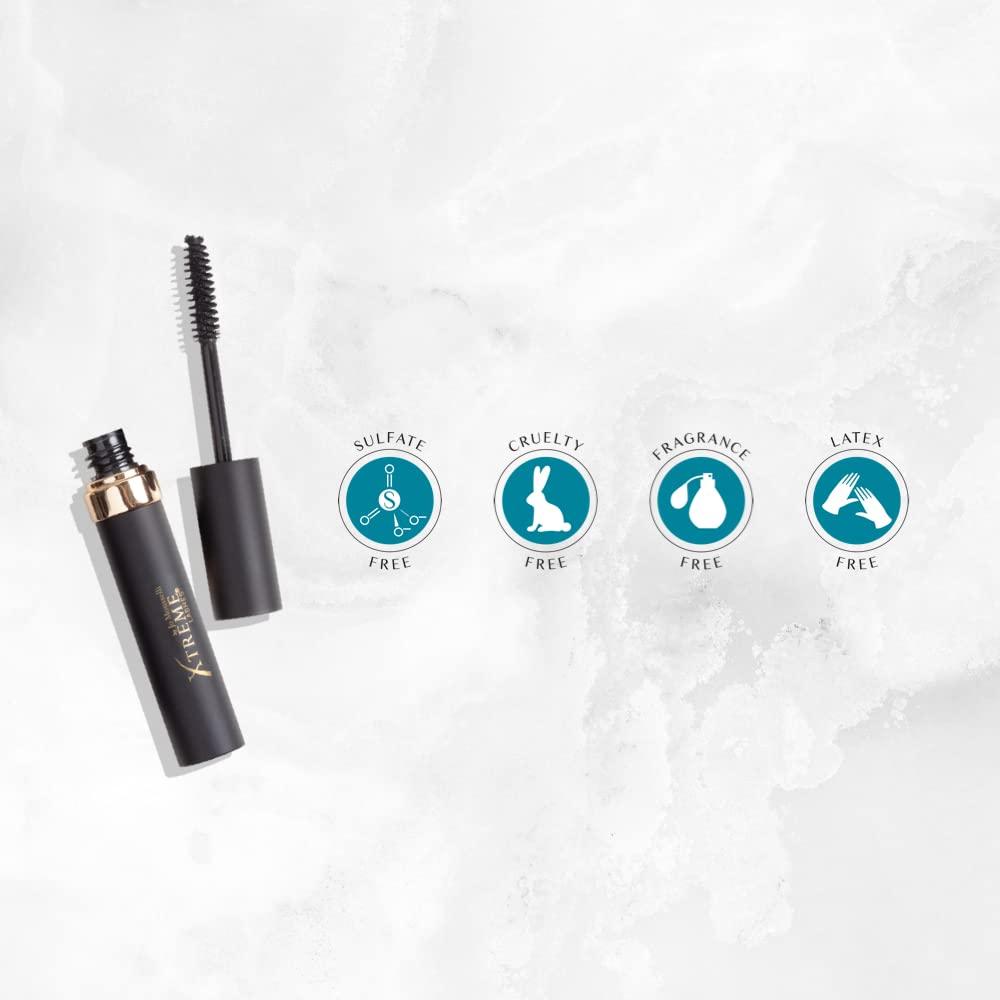 Xtreme Lashes Xtreme Lashes Length & Volume Mascara | Lash Extension Compatible, Black